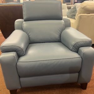 PARKER KNOLL 1701 CHAIR LEATHER DISPLAY MODEL